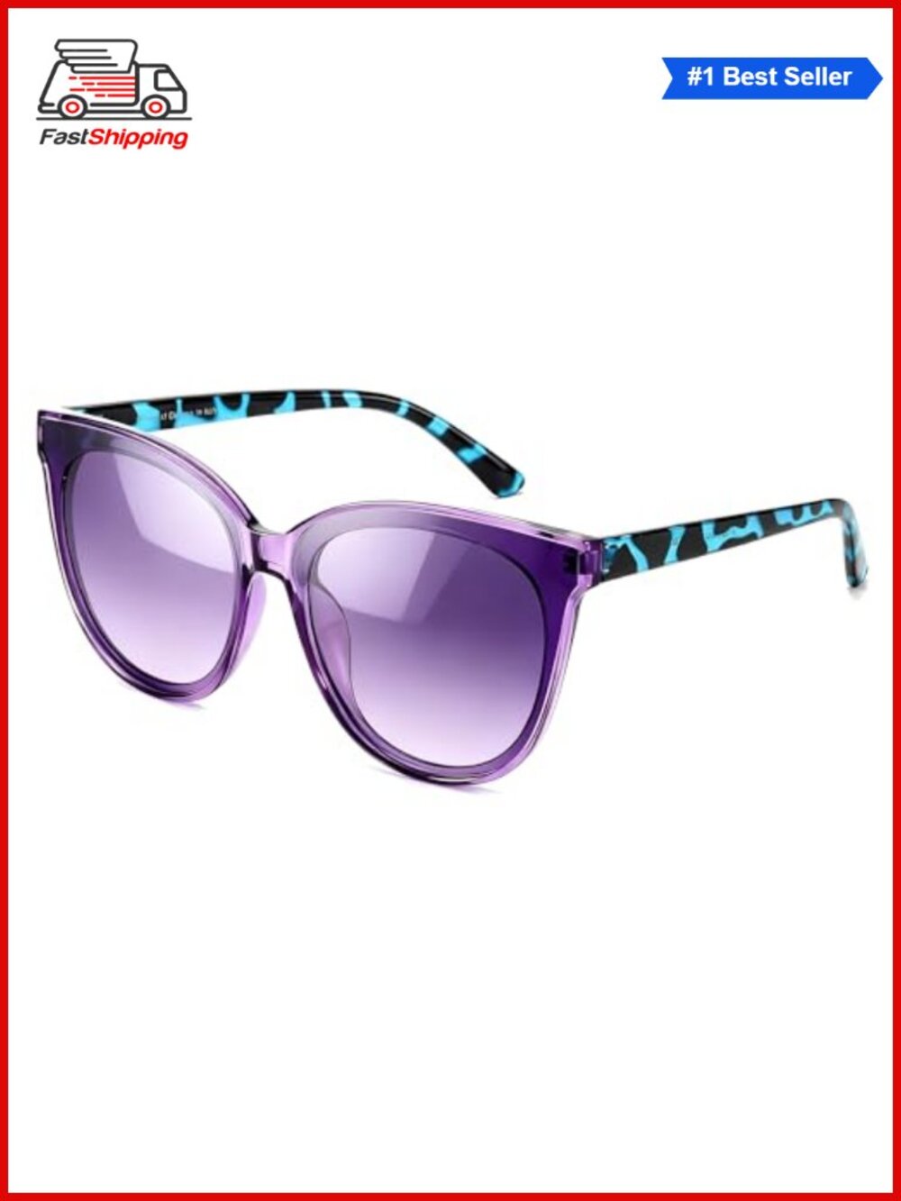 ✨LVIOE Polarized Cat Eye Sunglasses UV400 Protection